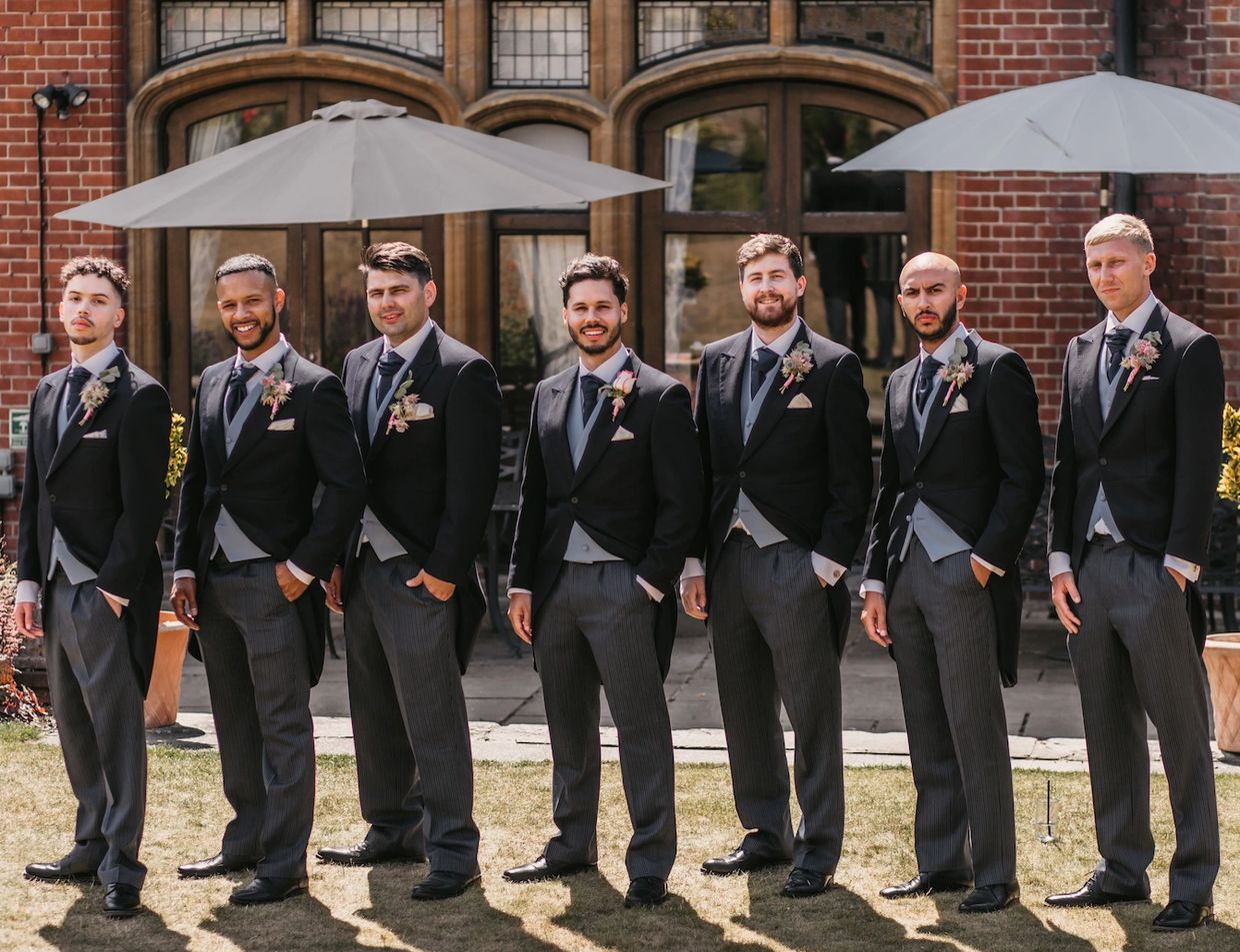 Caterham Formal Wear Caterham Suit Hire, Black Tailcoat Suits